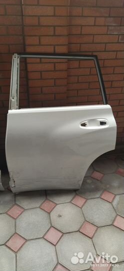 Дверь задняя левая на Тайота Ленд Крузер Прадо
