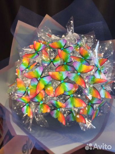 Подарок из бабочек