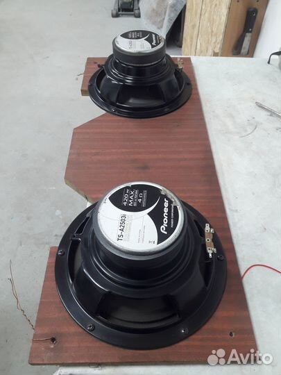 Динамики 25 см пионер TS-A2503I