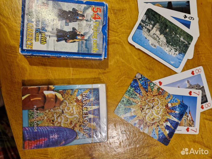 Игральные карты сувенирные