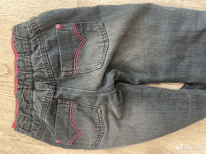 Утепленные джинсы