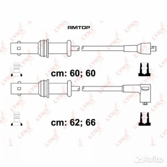 Lynxauto SPE7106 Комплект высоковольтных проводов