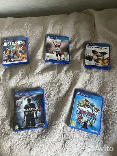 Диски на приставку ps4