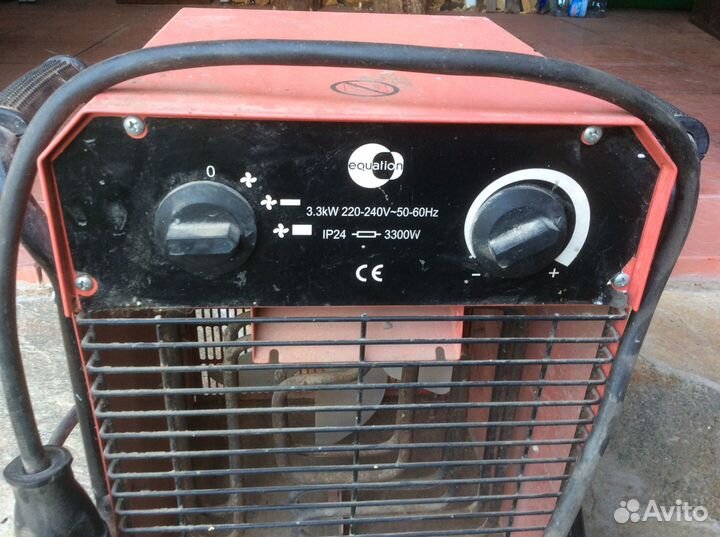 Пушка тепловая электрическая