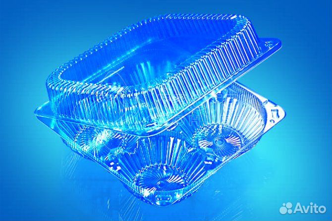 Упаковка коррекс лоток для пирожных, зефира пр-К-2