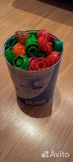 Крышки от детского пюре