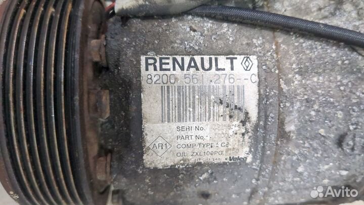 Компрессор кондиционера Renault Laguna 3 2007, 2008