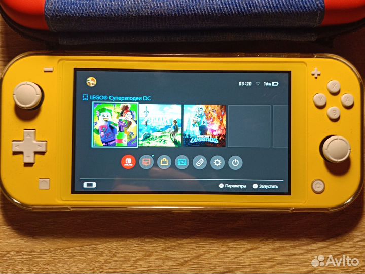 Портативная игровая приставка nintendo switch