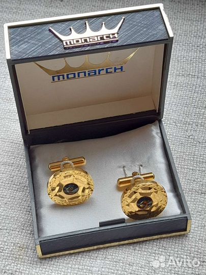 Запонки винтажные Monarch