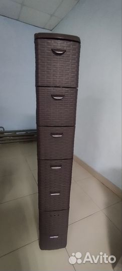 Комод пластиковый