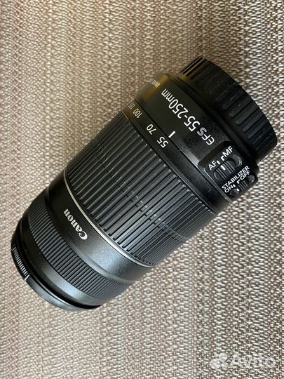 Объектив canon ef s 55-250mm f/4-5.6 IS II