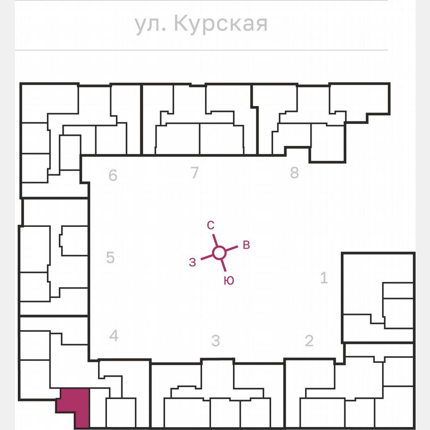 1-к. квартира, 44,1 м², 2/10 эт.