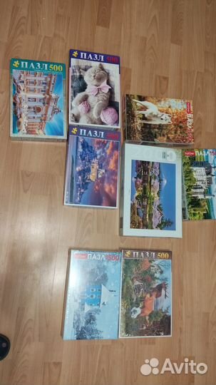 Пазлы разные