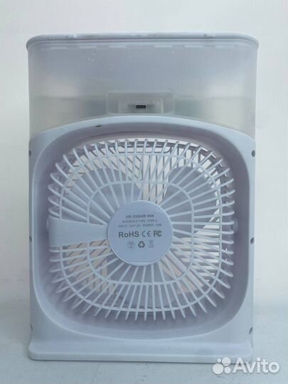 Мини вентилятор-увлажнитель воздуха
