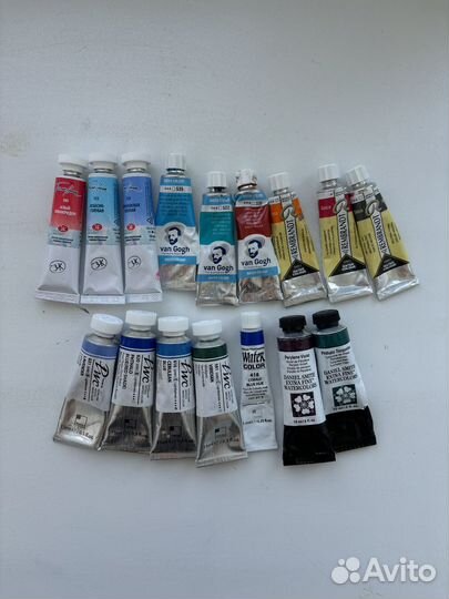 Акварель daniel smith, rembrand, pwc, van gogh