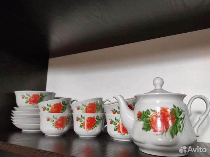 Чайный сервиз новый