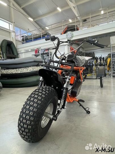 Мотоцикл скаут сафари плюс 3L-8Е+ bigfoot(фара, эл