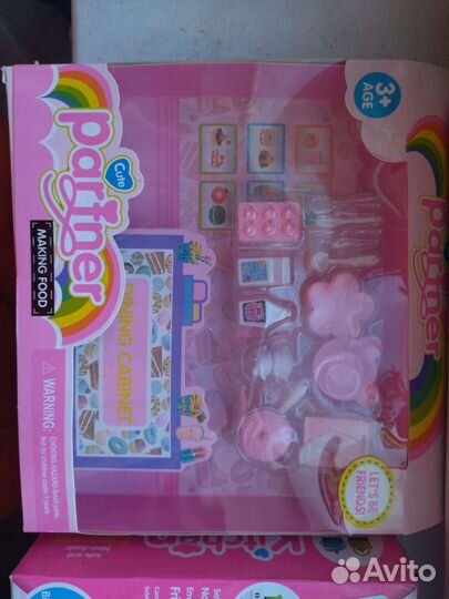 Детская посудка 2 набора для кукол