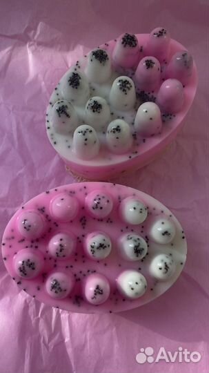 Массажное мыло с люфой