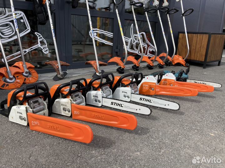 Прокат триммера и бензопилы. Аренда с доставкой