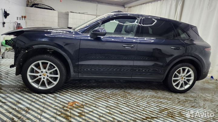 Porsche Cayenne S 2.9 AT, 2019, битый, 89 500 км