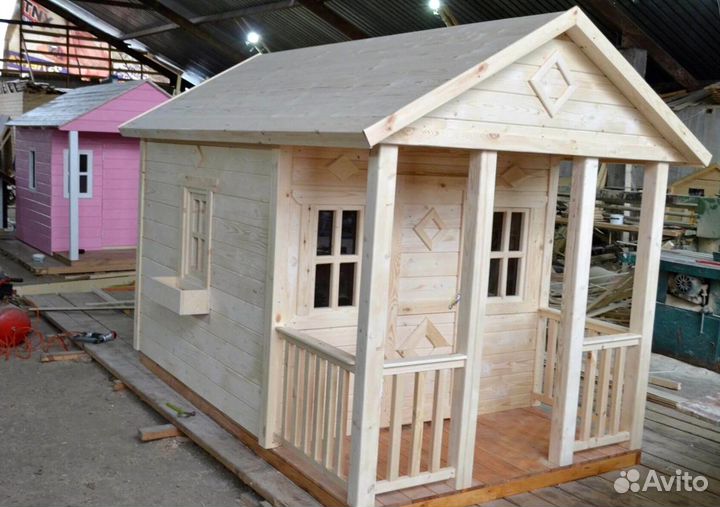 Детский домик для дачи