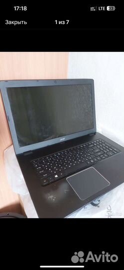 Ноутбук acer aspire