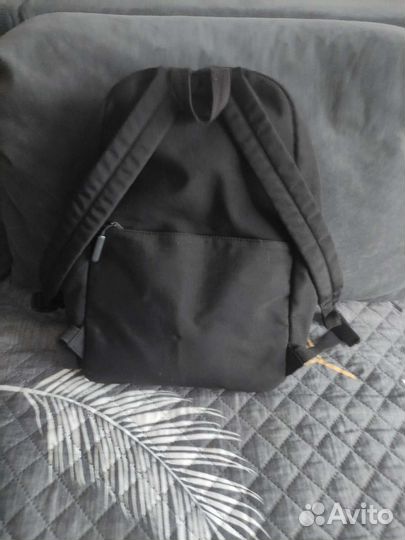 Рюкзак чёрный подростковый, школьный, городской