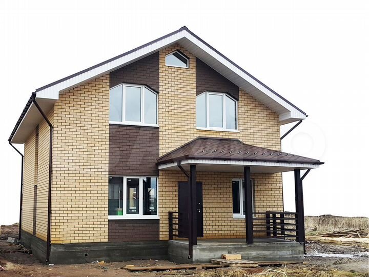 Дом 110 м² на участке 5 сот.