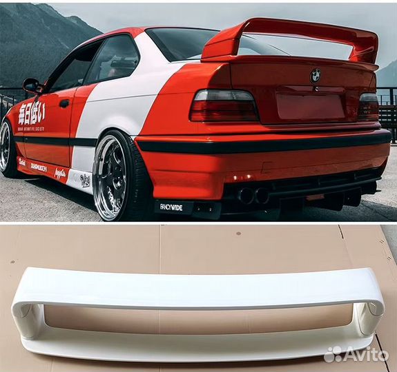 Спойлер bmw 3 e36 GT