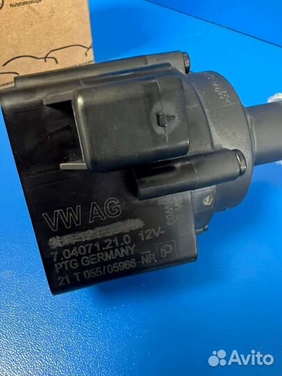 Дополнительный насос системы охлаждения