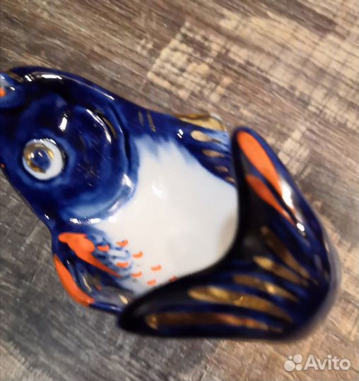 Пепельница / икорница Рыбка лфз