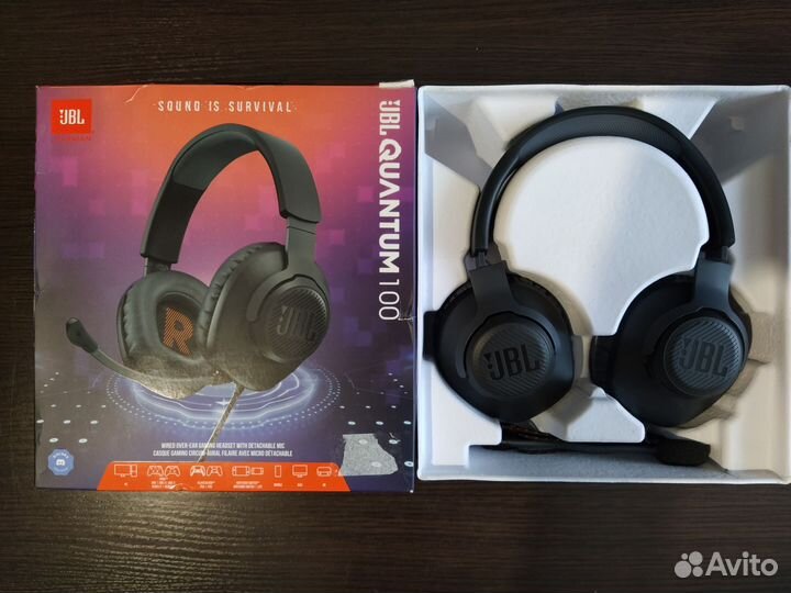Компьютерная гарнитура JBL quantum 100
