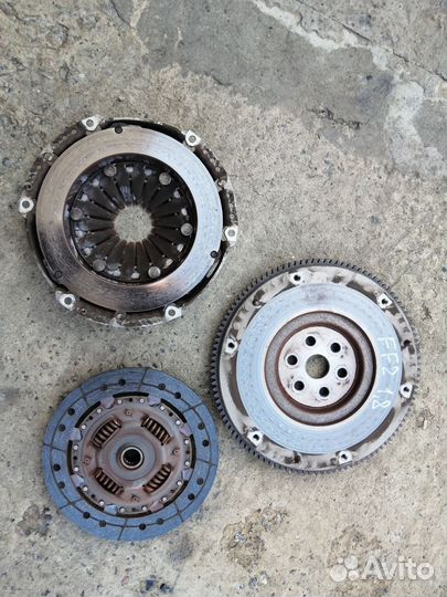 Маховик форд фокус 2 1.8 бензин сцепление