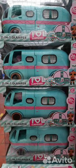 LOL автобус 2 в 1 Glamper 20+ сюрпризов