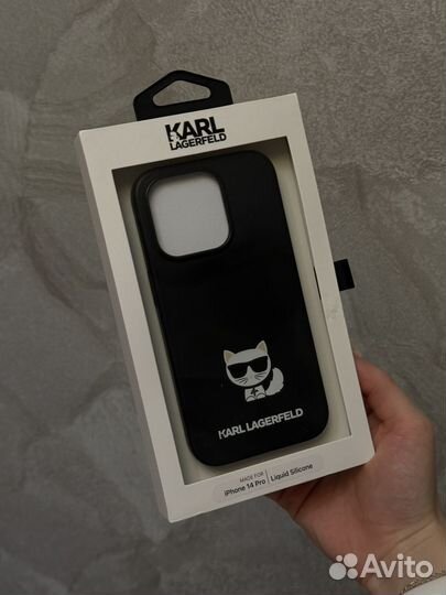 Чехол на iPhone 14 pro karl lagerfeld