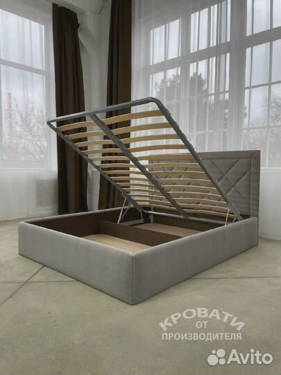 Кровать на заказ полутороспальная для здорового сна 140x200