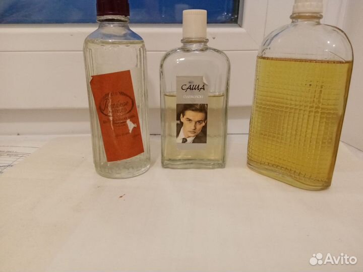 Тройной одеколон СССР одеколон Саша