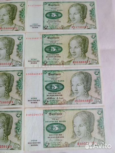 Банкноты. Купюры.Монеты.Марки немецкие