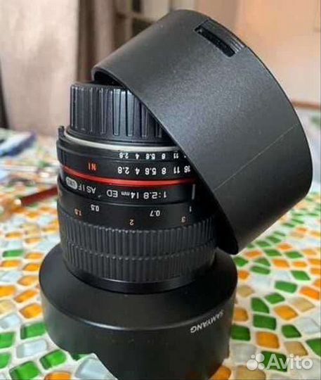 Объектив samyang 14mm f 2.8