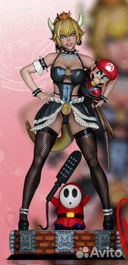 Фигурки Bowsette (+nsfw)