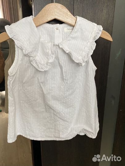 Блузка белая