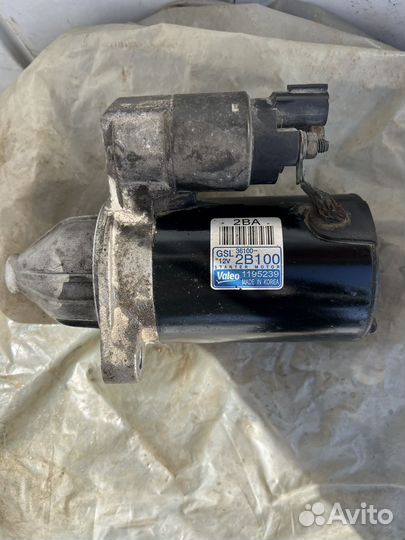 Стартер на hyundai elantra