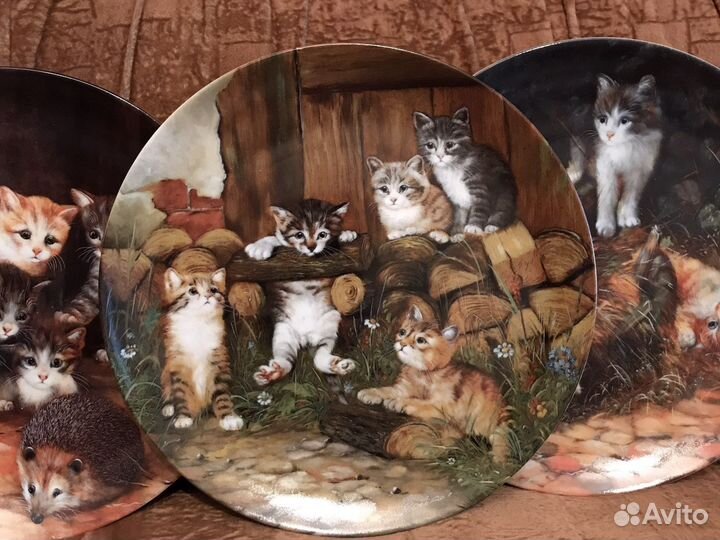 Тарелка Приключения на бархатных лапках