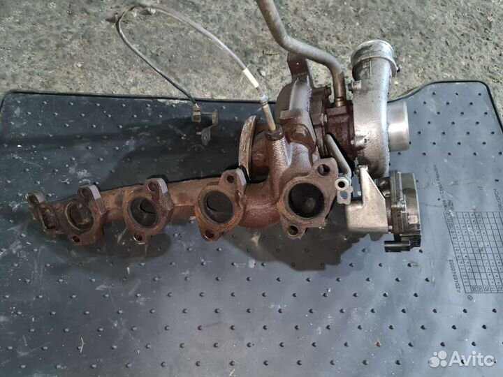 Турбина двигателя ом646 Mercedes W639