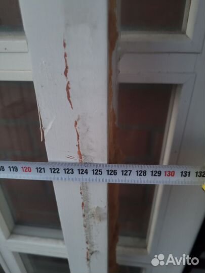 Окно в деревянной раме 175*125 двойное остекление
