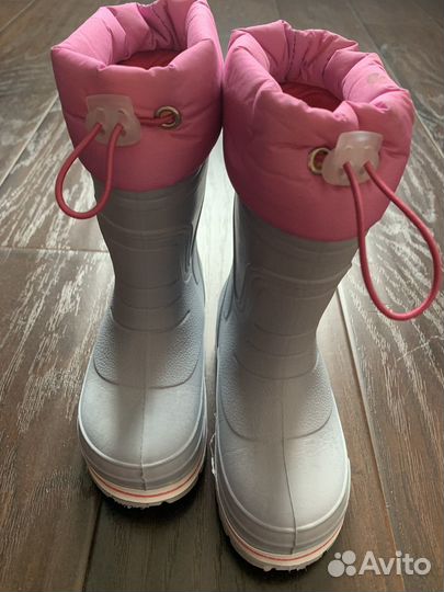 Детские резиновые сапоги