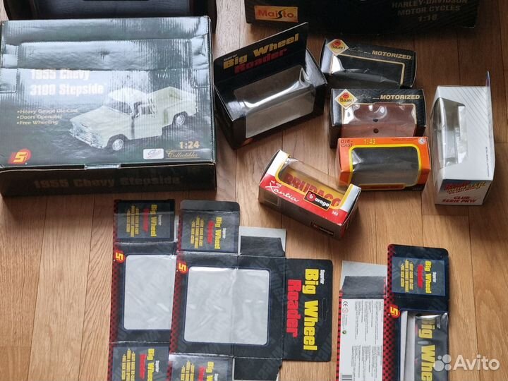 Коробки,упаковка моделей 1:43,1:18 