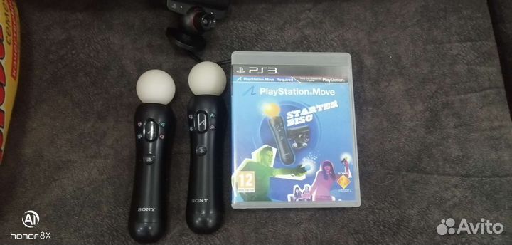 Мув пс3,move ps4,кабель тюльпаны пс3