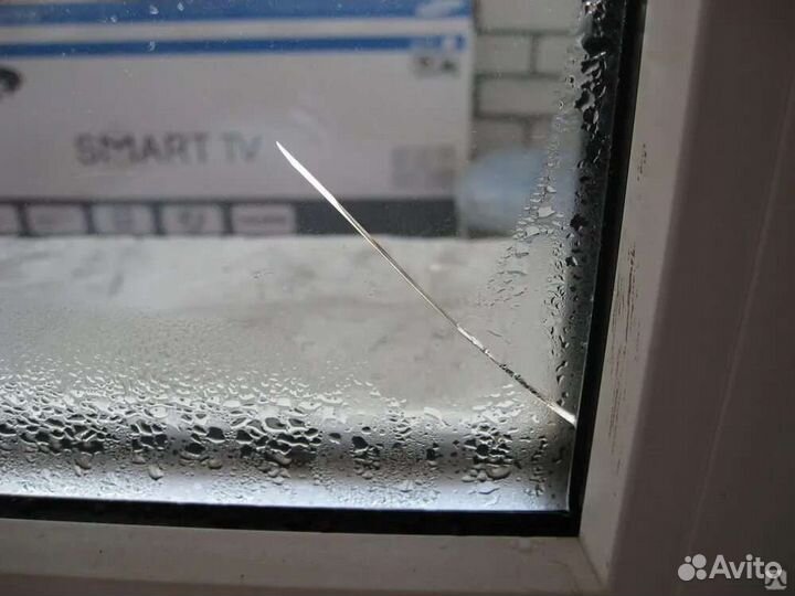 Замена стеклопакета в окне